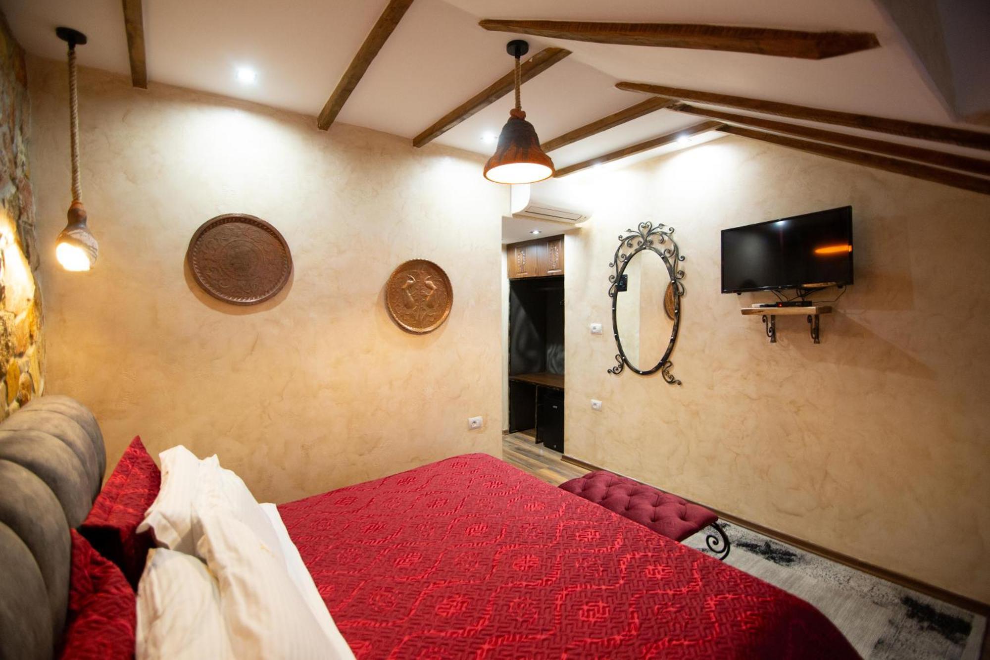 Vila Eden Boutique Hotel 科尔察 客房 照片