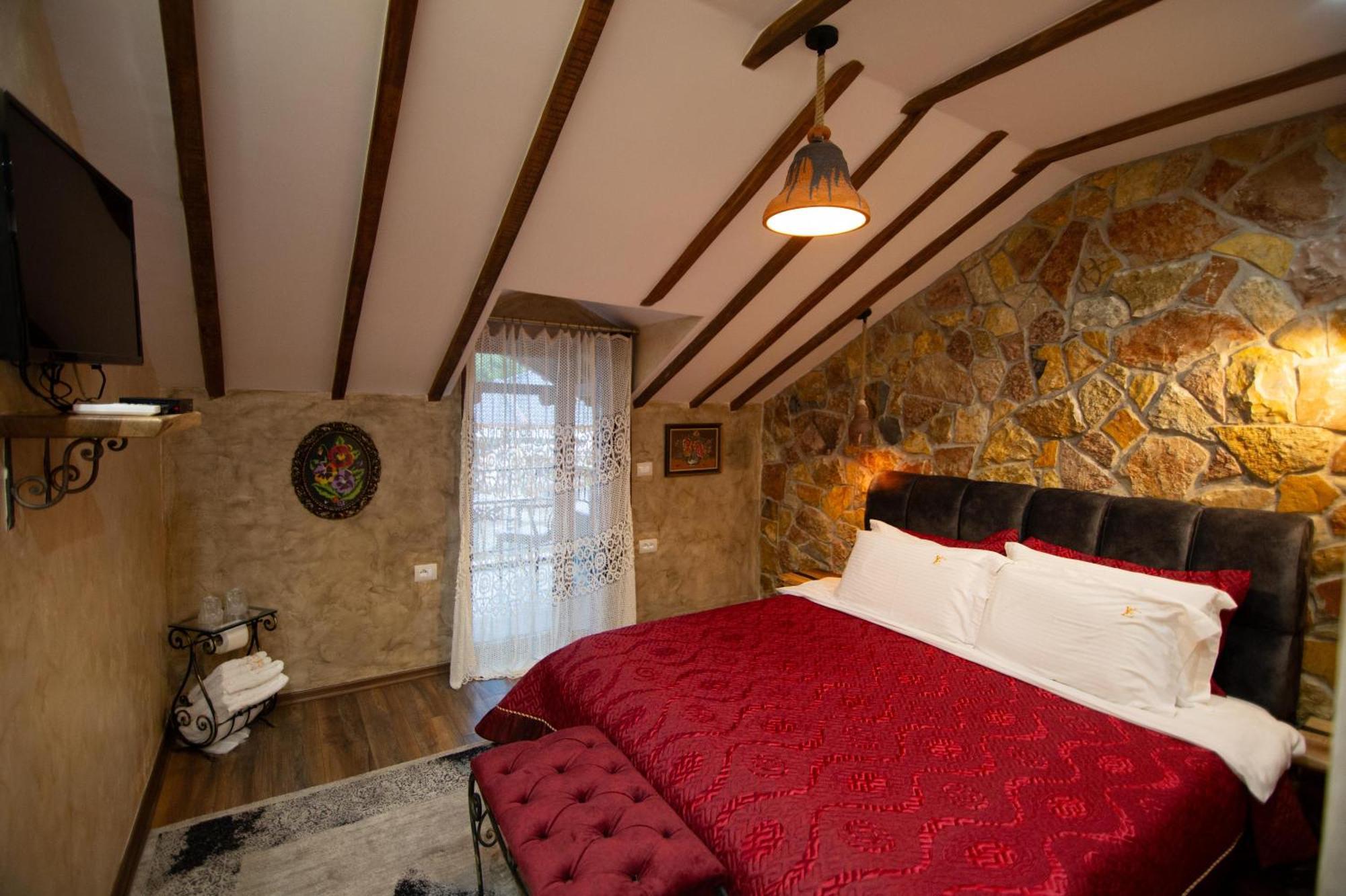 Vila Eden Boutique Hotel 科尔察 客房 照片